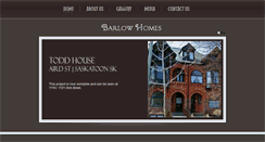 Desktop Screenshot of barlowhomes.ca